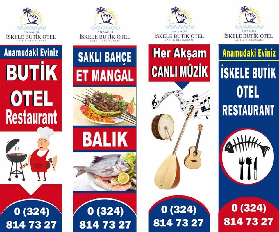 Iskele Butik Otel Anamur Luaran gambar